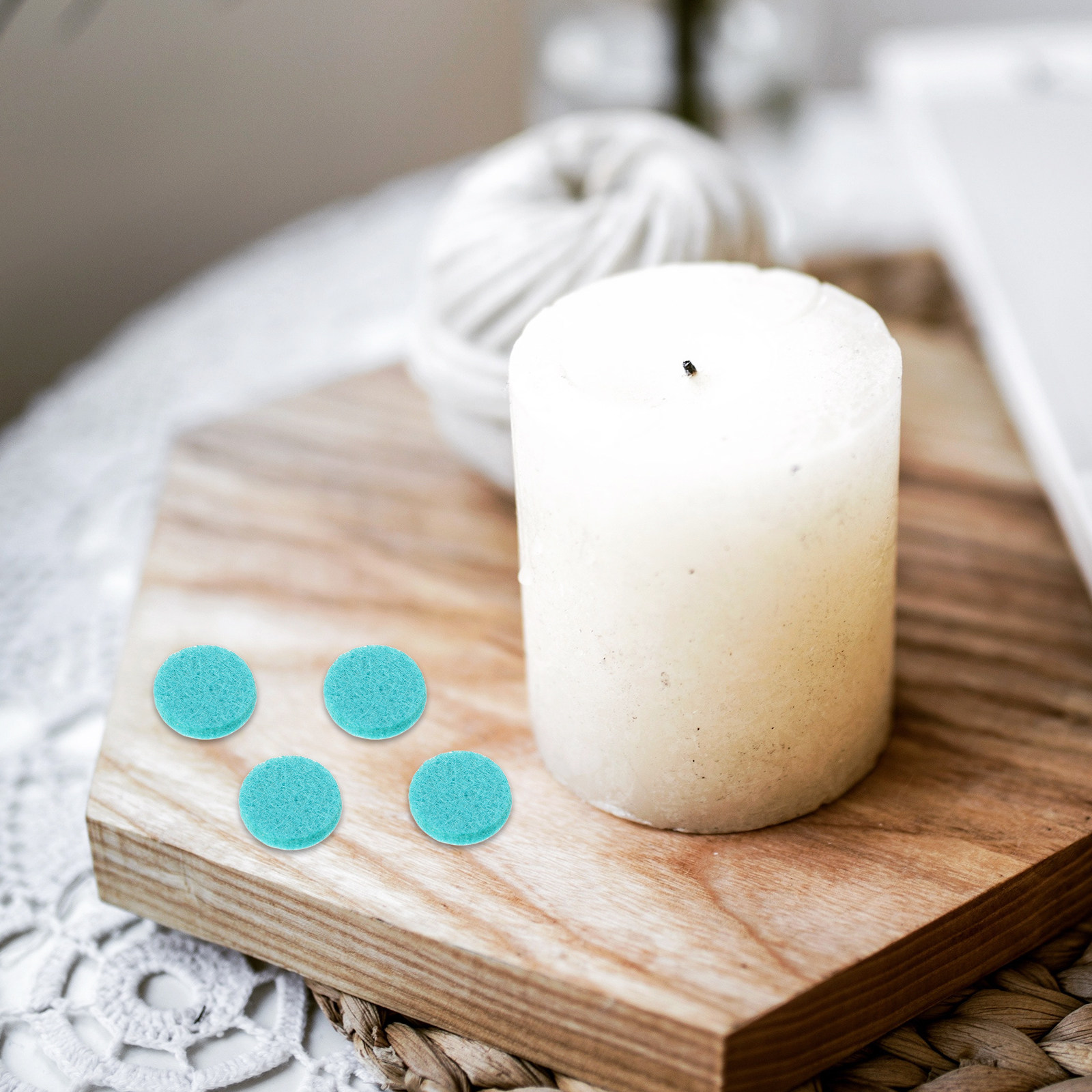 Aromatherapy Diffuser - 50Pcs Essential Oil Diffuser Pads Round