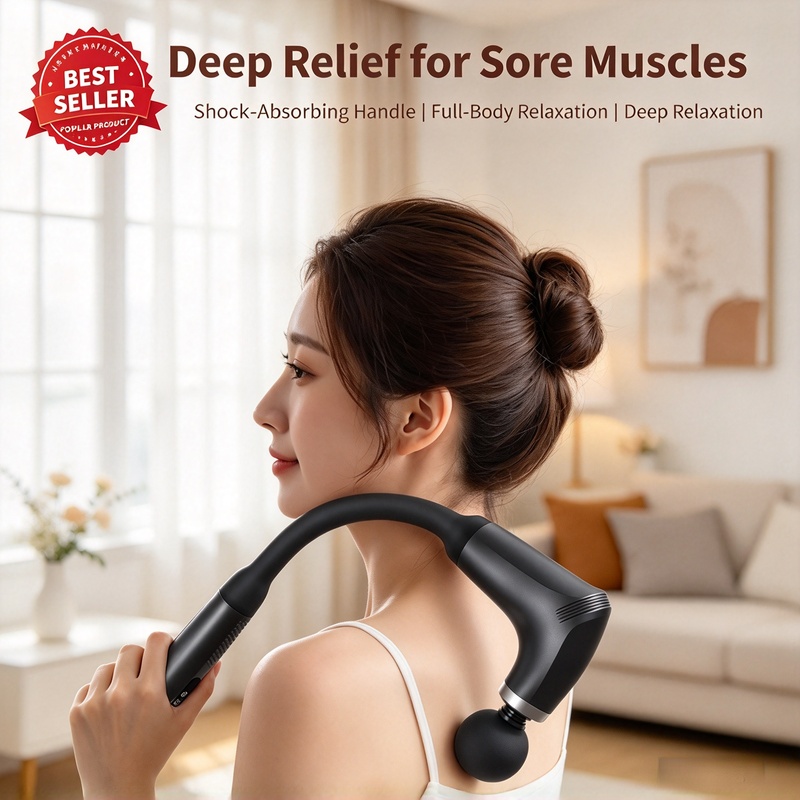 Smart Electric Fascia Gun, Han - đánh giá và giá Massage Gun