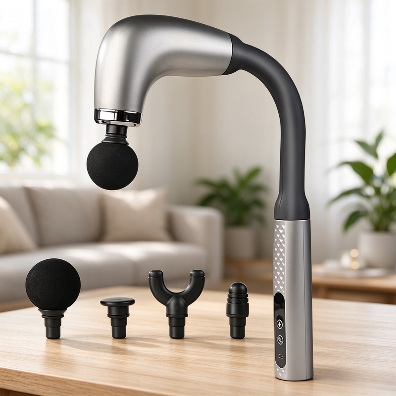 Smart Electric Fascia Gun, Han - đánh giá và giá Massage Gun