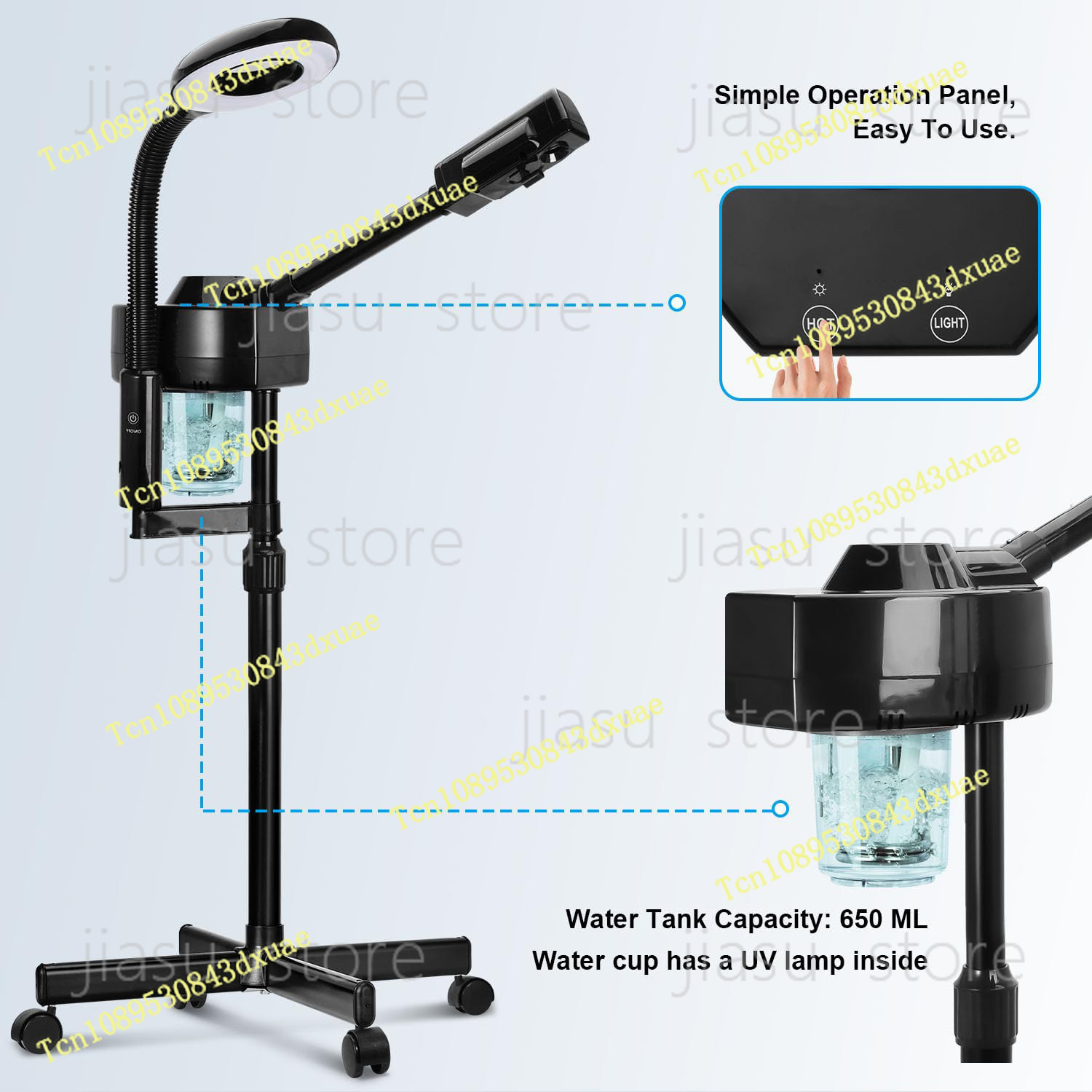 Hot Spray Face Steamer, Pure B - đánh giá và giá Face Steamer