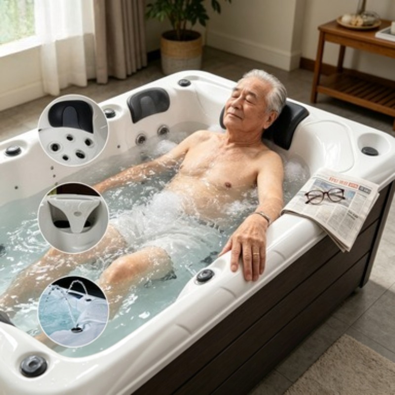 Massage Bathtub Acrylic Whirlp - đánh giá và giá Spa Massager