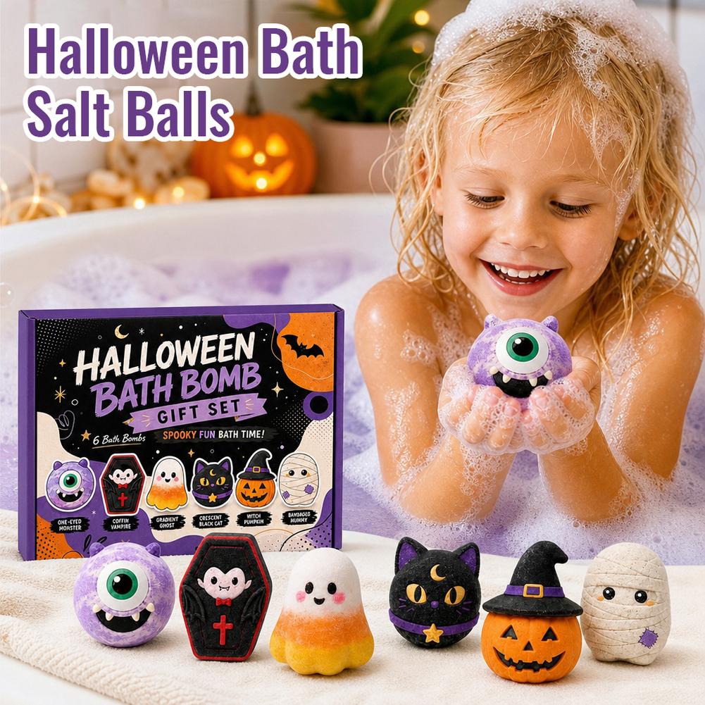 Halloween Bath Bombs Gift Set  - đánh giá và giá Bath Salts