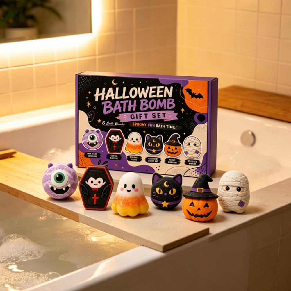 Halloween Bath Bombs Gift Set  - đánh giá và giá Bath Salts