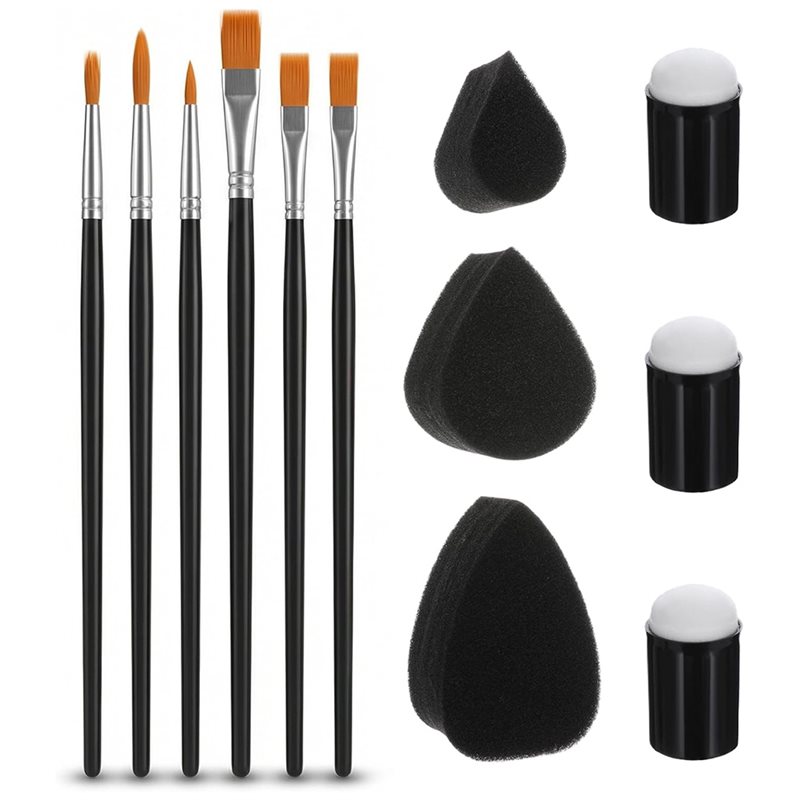 ABGH-12Pcs Face Painting Brush - đánh giá và giá Body Brush